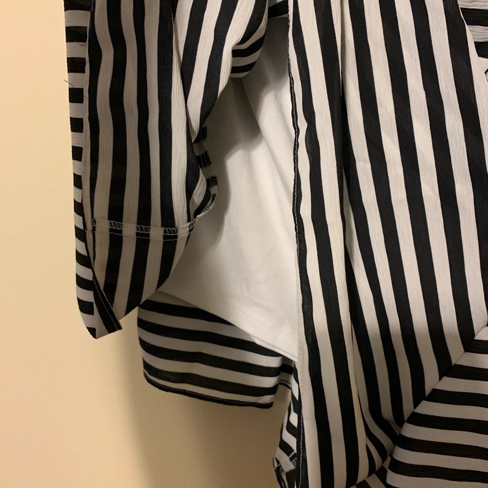 Torrid Retro Striped Chiffon Shorts Size 3X - Picture 8 of 11